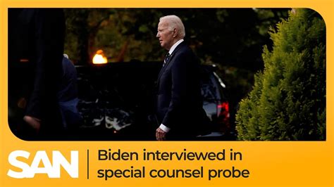 Biden interviewed as part of classified documents probe